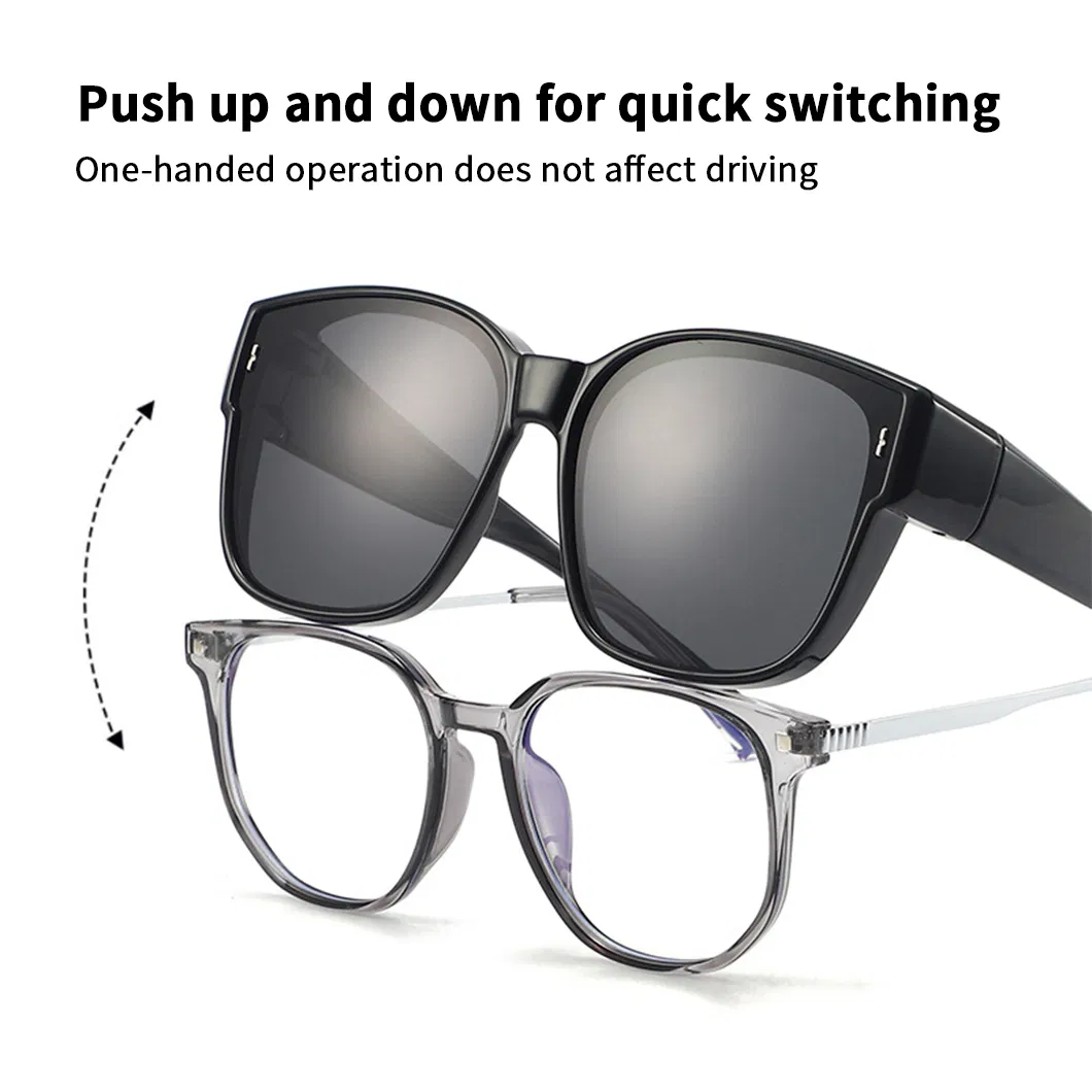 Sunglasses Suitable for Taking out Universal Sunglasses for Men and Women Nested Myopia Glasses