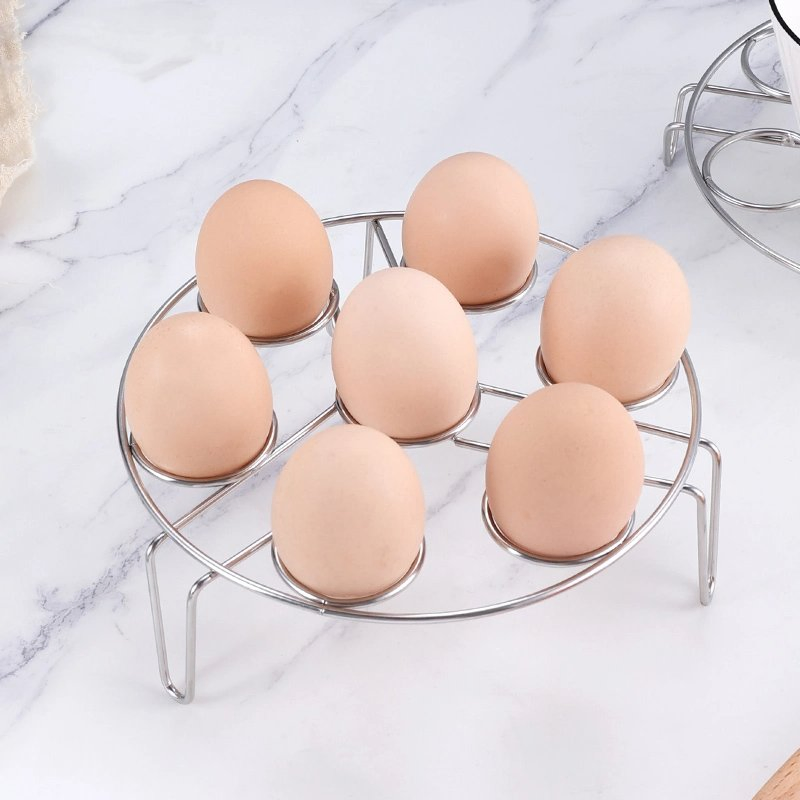 Futeng Home Multi Functional Waterproof Stainless Steel Steamed Egg Rack Egg Steamer