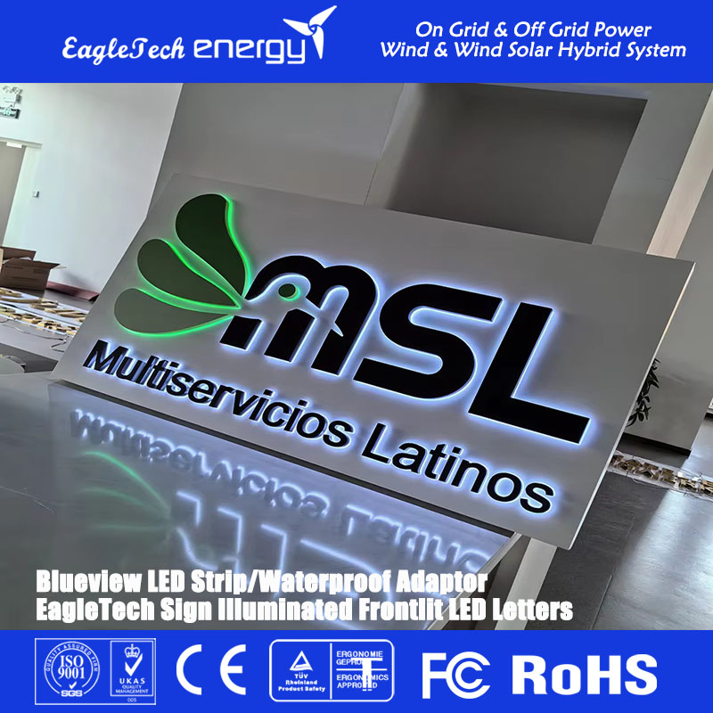 Customized LED Face Lit Channel Letter for Company Signage LED Letters