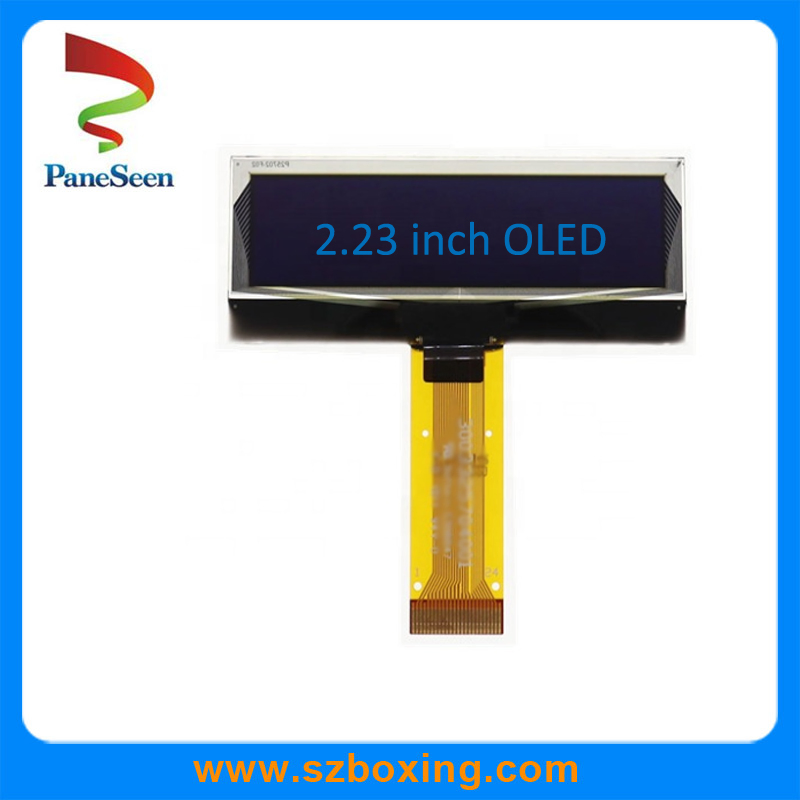 OLED дисплей 2.23 дюйма, синий, 128x32, 130 кд/м²