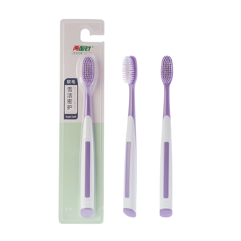 Custom New Design Deep Cleaning Very Soft Bristles Big Head Plastic Manual Home Adult Toothbrush