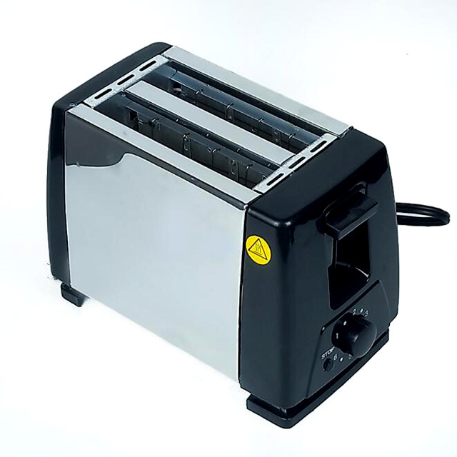 Stainless Steel 2 Slice Electric Sandwich Bread Toaster