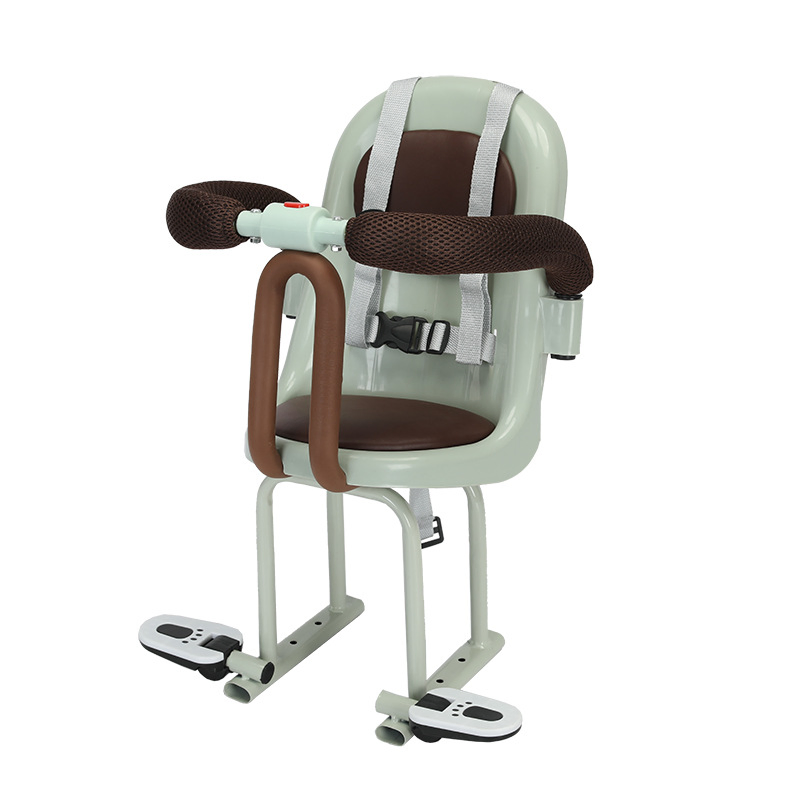 Scooter Electric Car Seat for Child Baby Electric Car Electric Bicycle Baby Front Motorcycle Seat