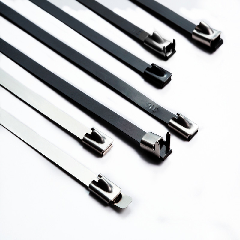 Sell Well 5.6X300mm Plastic Coated (PVC coated) Cable Tie