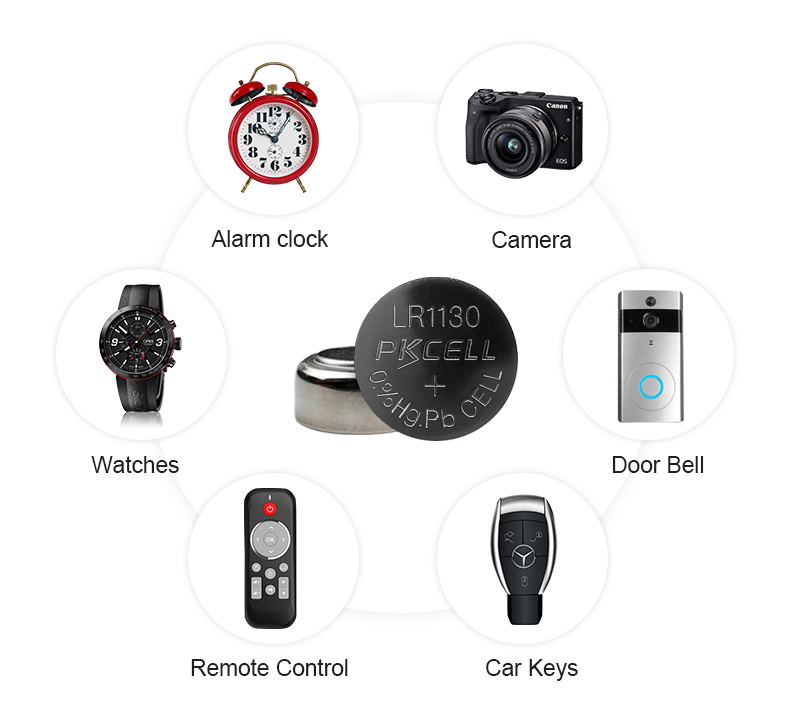 Батарейка AG10 Lr54 1.5V с держателем