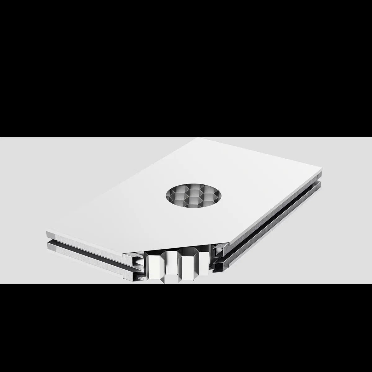 50mm Aluminum Honeycomb Color Steel Plate