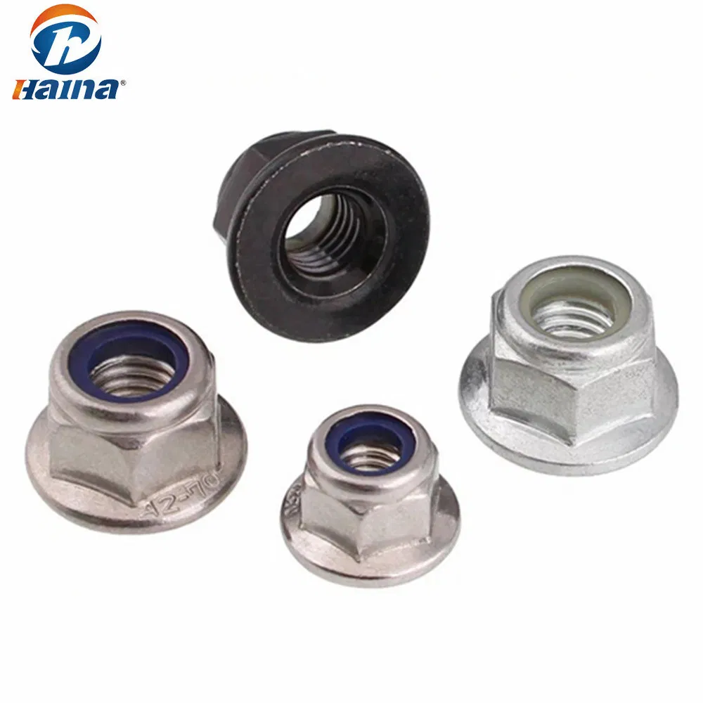Stainless Steel / Nylon Steel Flange Nut, Nylon Nut, Cap Nut, Wing Nut