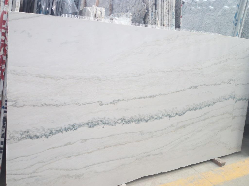 White Macaubas Quartzite Polished Tiles&Slabs&Countertop