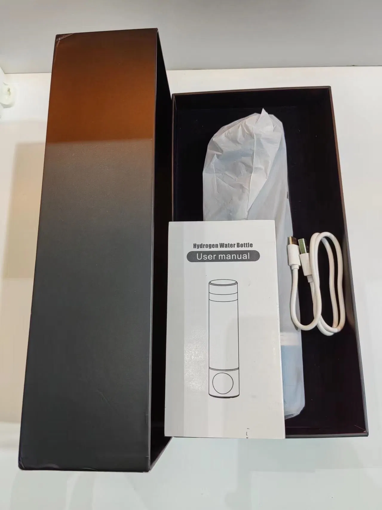 3000+Ppb Hydrogen Water Bottle Technology Generator Water Ionizer Smart LED Display 280ml