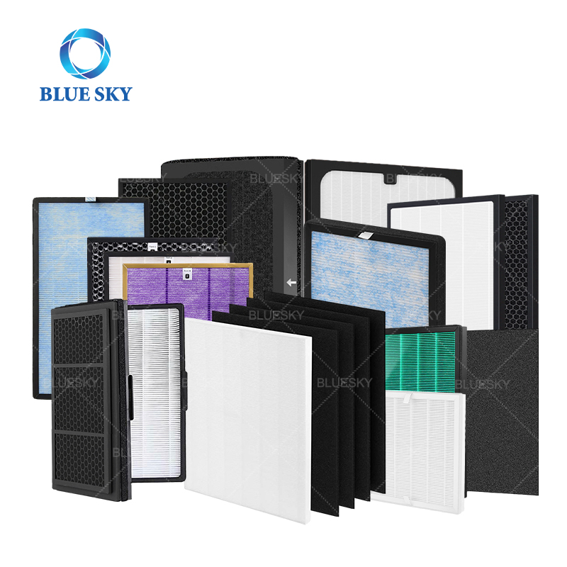 OEM ODM Wholesale Customized Activated Carbon Cartridge Filter, Panel Filter, HEPA Air Filter for Air Purifier
