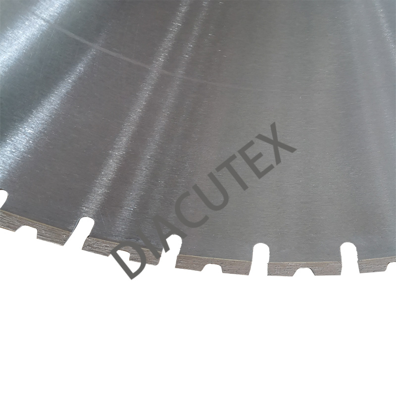 28" Fast Cutting Hard Reinforced Concrete Diamond Wallsaw Cutting Blade