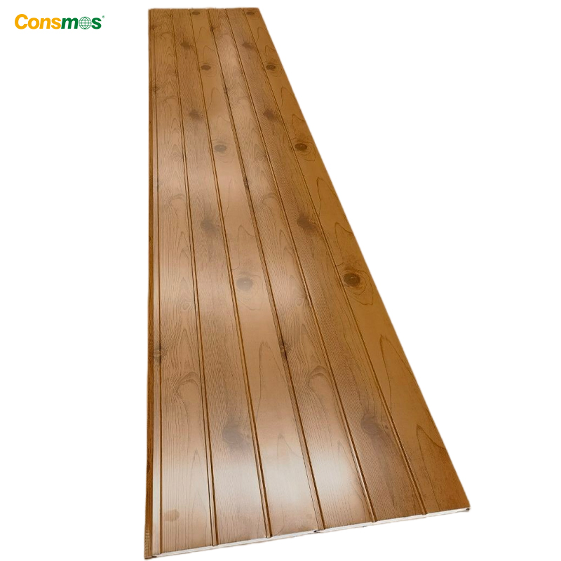 Exterior Polyurethane Foam Building Insulated Siding 16mm Construction Aluminum Roof House EPS PU Sandwich Panels