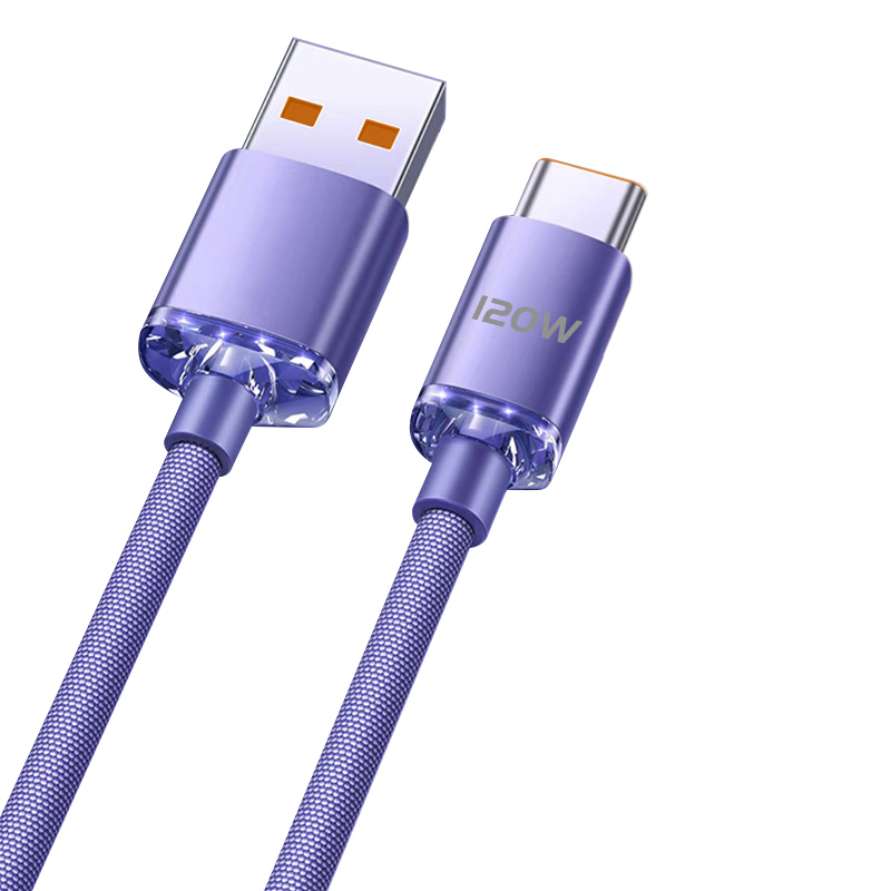Кабель USB Type-C 120W для быстрой зарядки