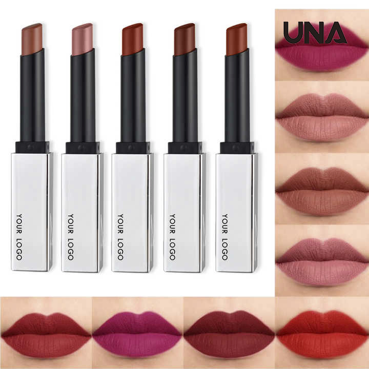 Luxury Matte Lipstick Private Label Wholesale Lipstick Customize Waterproof Red Lipstick
