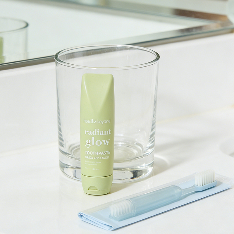 Customer Logo Portable 30ml Toothbrush Toothpaste Hotel Use Oral Care Manufacture