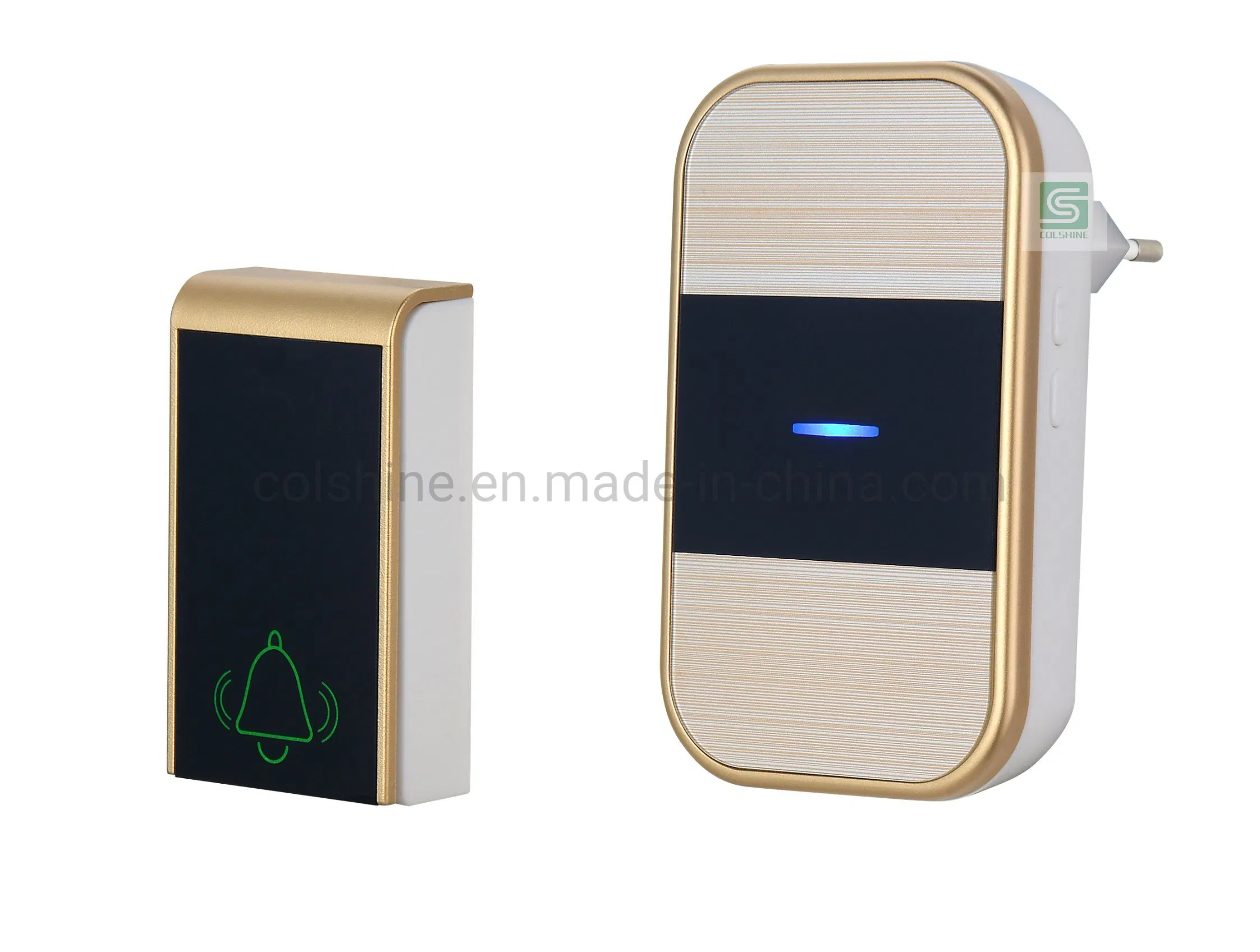 AC Acrylic Digital/Portable Wireless Doorbell