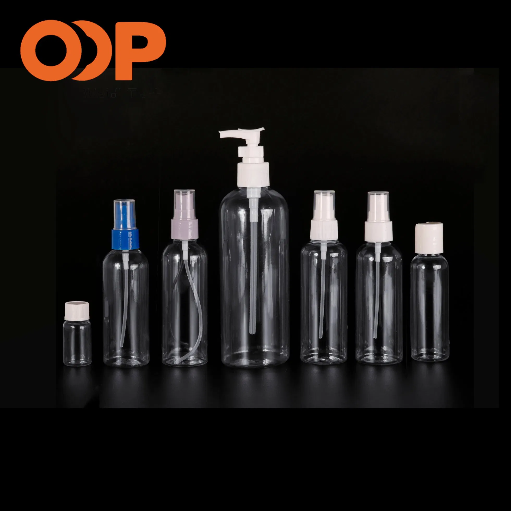 Clear Spray Bottle Pet Plastic Mist Spray 100ml Bottles