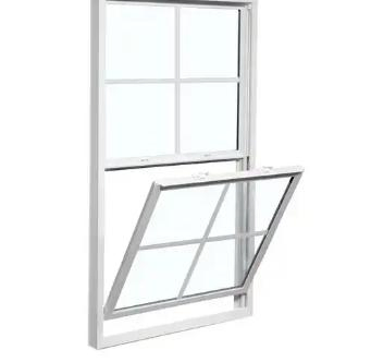 Slide Double Hung Windows Lifetime Warranty American White Hung Vinyl UPVC Windows