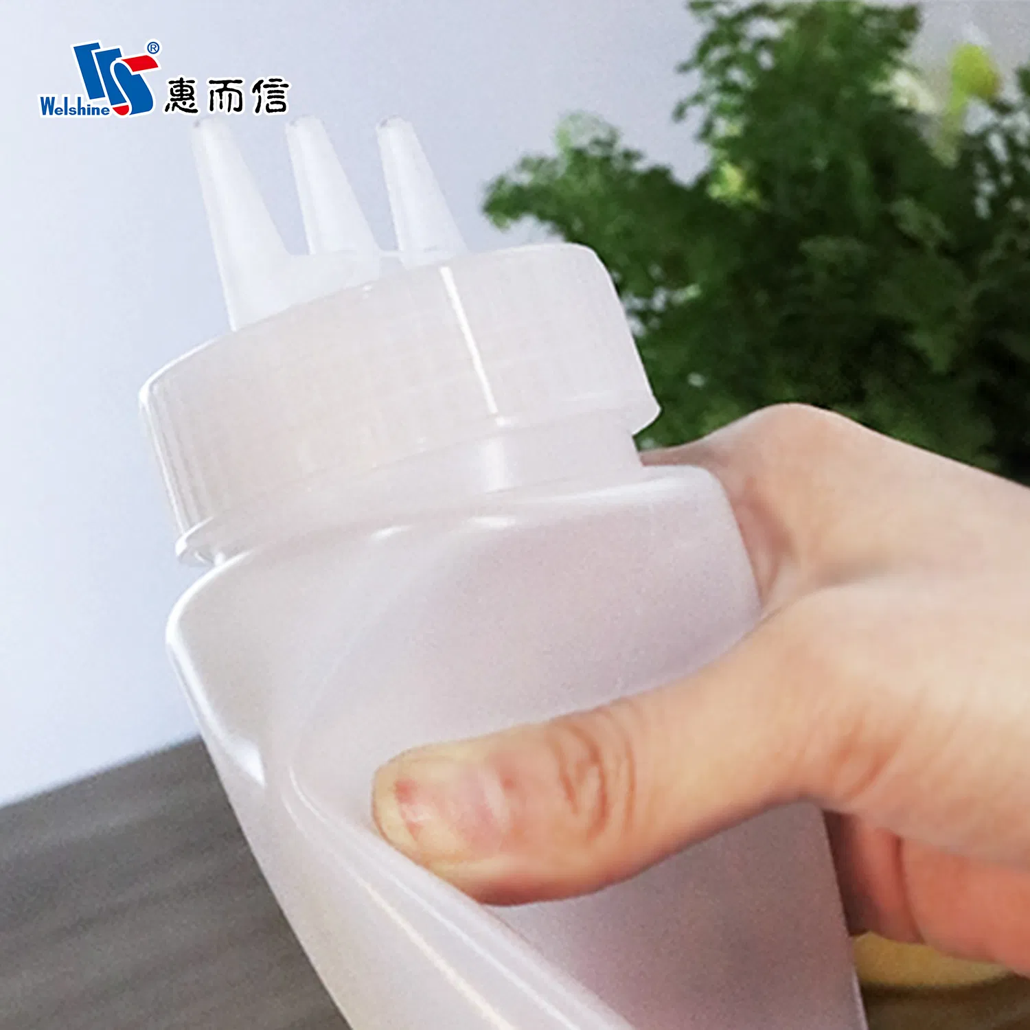 8/12/16/24/36oz Ketchup Squeeze Bottle Food Grade Sauce Dispenser Bottle