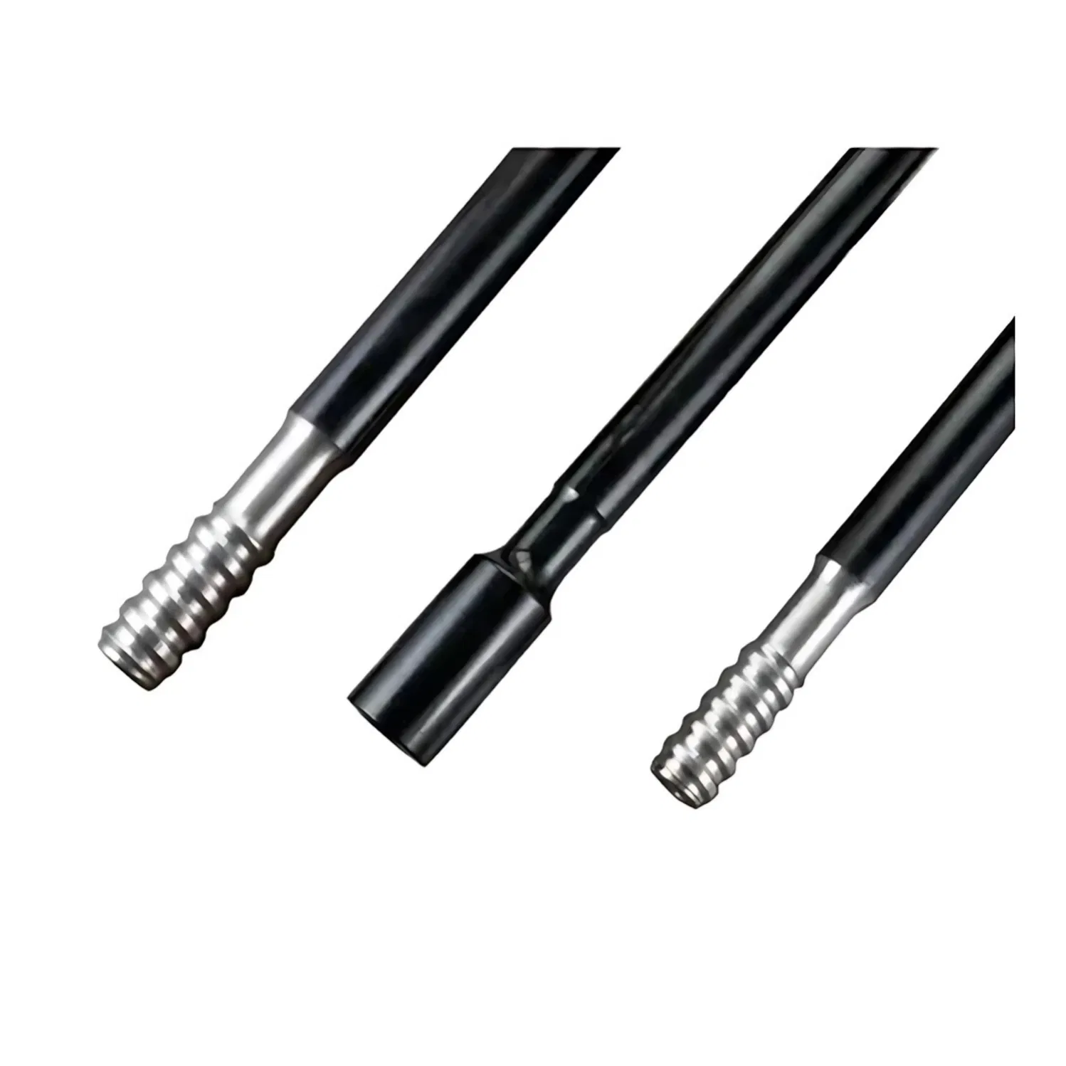 Multi Purpose Extension Drill Rod for Tunneling and Mining Development with Range of Lengths From Three to Twenty Four Feet for Versatile Applications