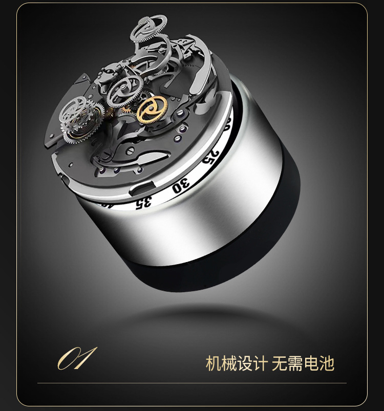 Magnet Adsorption Kitchen Timer Mechanical Alarm Clock Kitchen Gadget Accessories