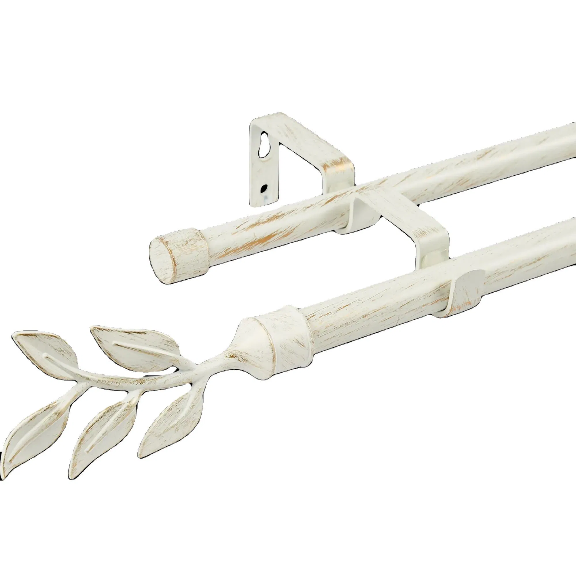Online Sale Luxurious Morden Curtain Rods Set Extendable Curtain Rod for Decor