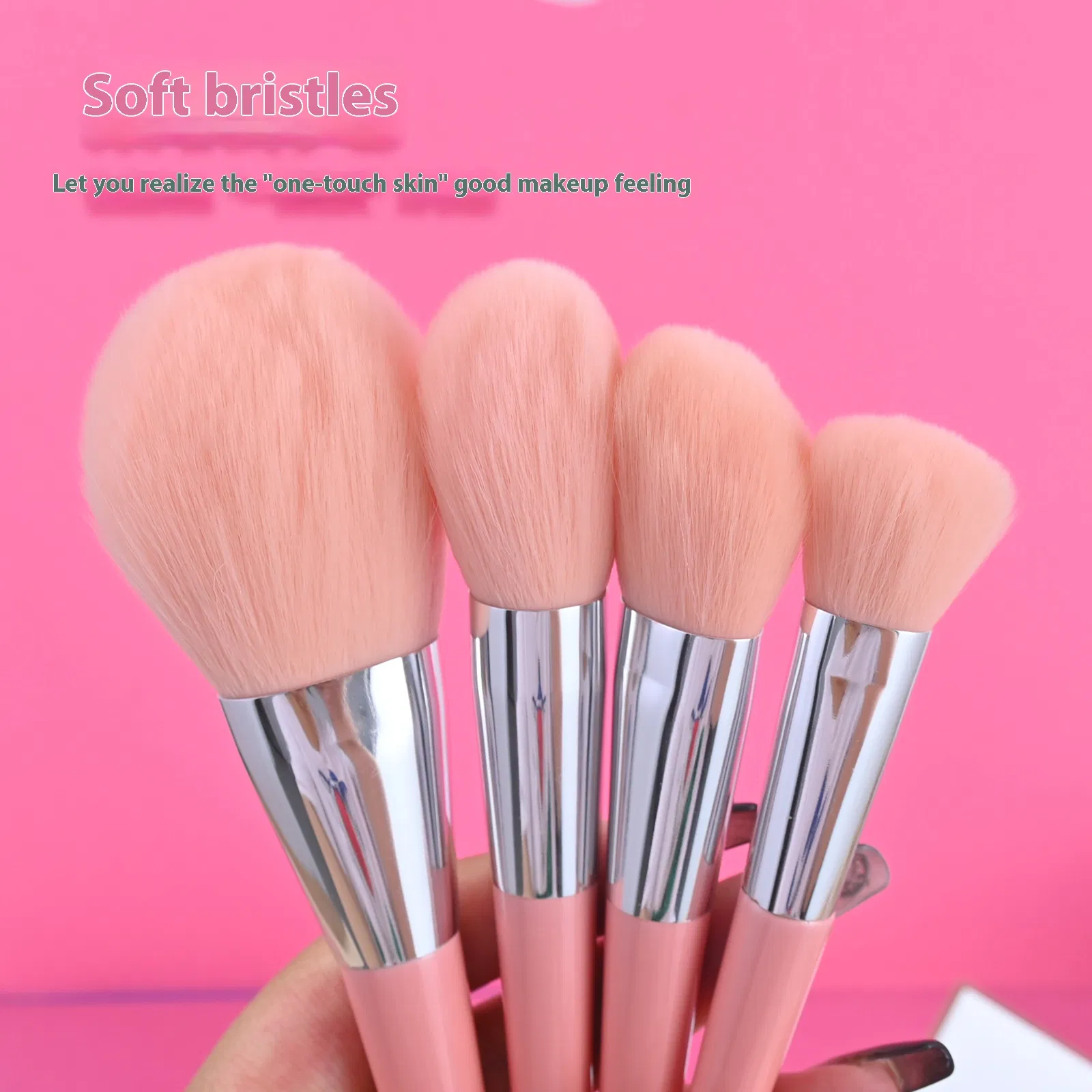 Synthetic Soft Hair Beauty Colorful 12PCS Cosmetic Kit Makeup Brushes Sets