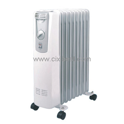 Electric Space Oil Filled Radiator Oil Heater Bo-1006