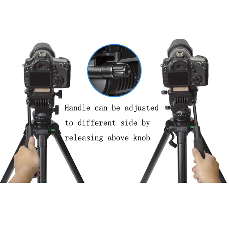 Алюминиевый штатив с гидравлической головкой 206см