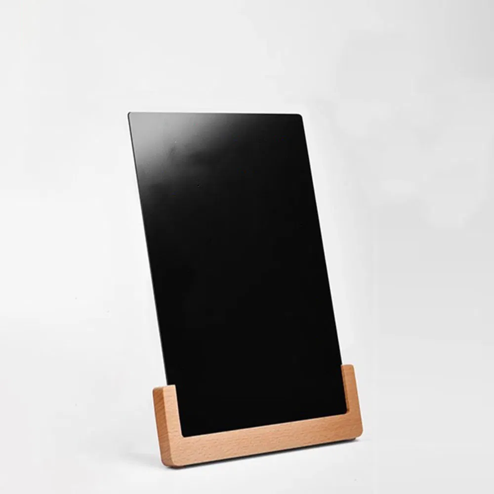 Creative Wooden Baseboard Blackboard Billboard