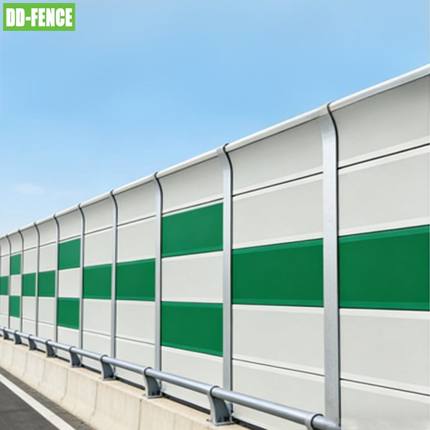 Eco-Friendly Sound Absorption Barriers Outdoor Sound Barriers Acoustic Panels for Building Projects