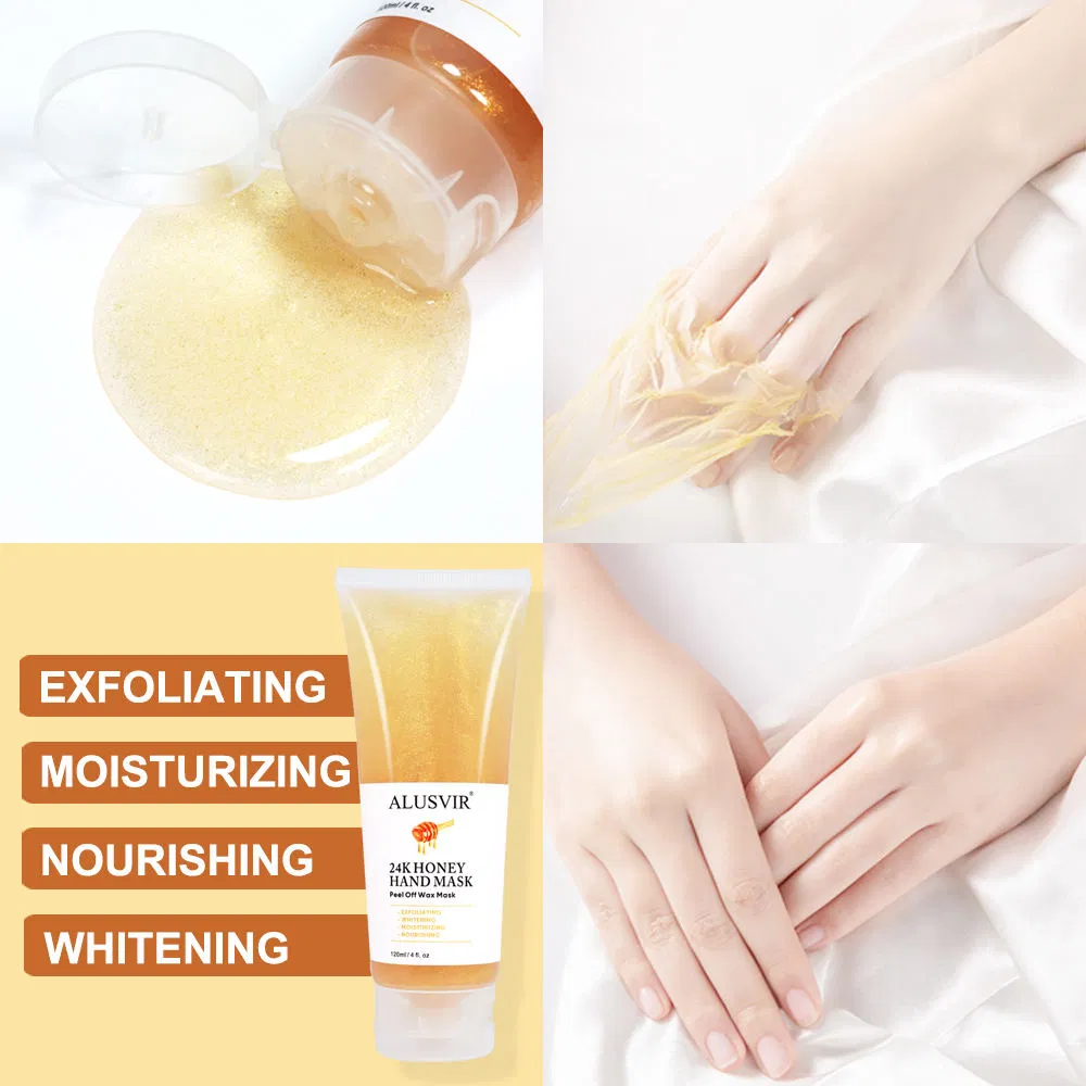 Exfoliating Hand Lotion with 24K Gold for Radiant Hands