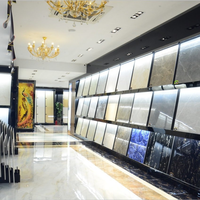 Полированная плитка 600x600 мм с мраморным дизайном