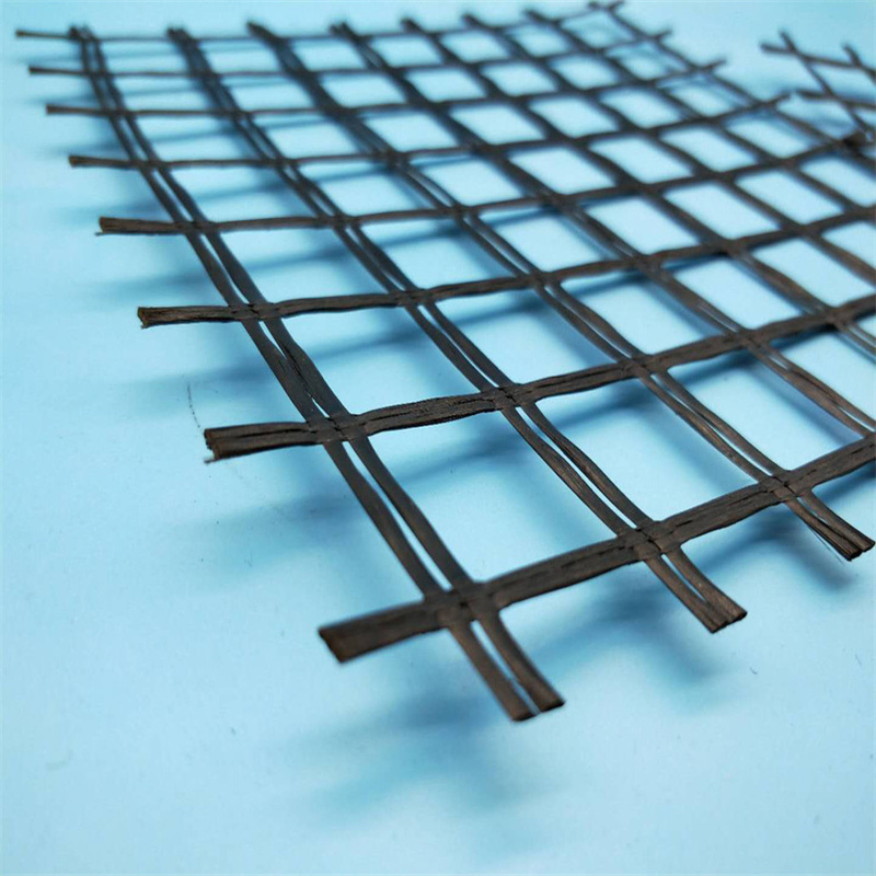 Plastic Honeycomb Core Grids 30-100kN Fiberglass Geogrid for Road Repair Landscape Free Sample