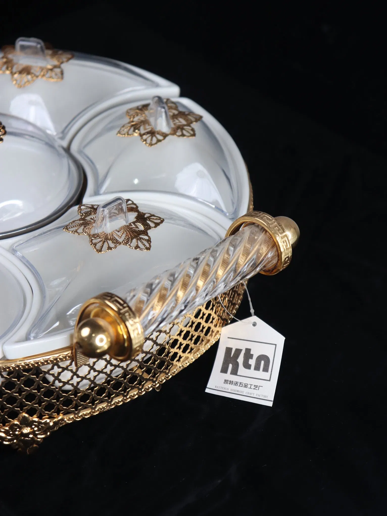 Kitchen Utensils New Product Tray with Plastic Bowl Set Candy Tray