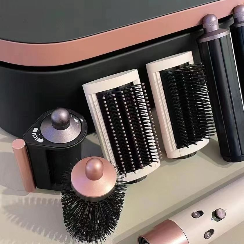 Salon Equipment Hair Curler Iron HS05 Complete 6 Heads Multi-Functional Curling Iron Professional Hair Dryer Curling Iron Set for HS05 Complete Long Hair Care