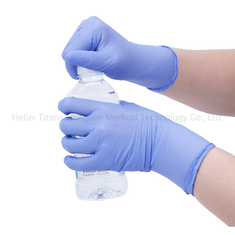 Disposable Manufacturer Powder Free Touch Screen Garden Nitrile Gloves for Industrial