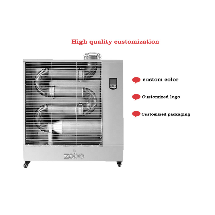 High-Efficiency Diesel Infrared Radiation Heater CE Certified, Suits Exhibition Halls, Logistics Centers