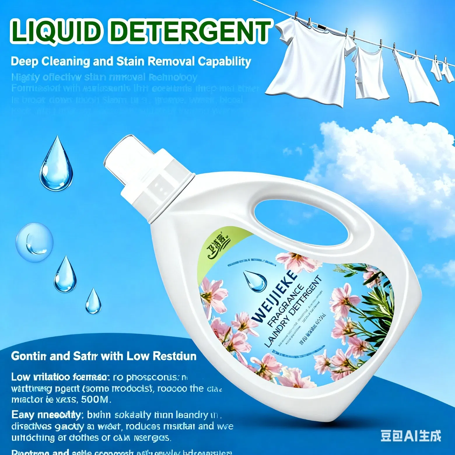 Biodegradable Laundry Cleaner: Eco-Conscious Solutions for Wholesale Buyers