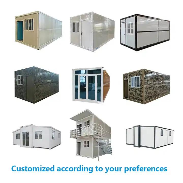 Tiny Modular House Prefab Prefabricated Home Shipping Luxury Expandable Container House