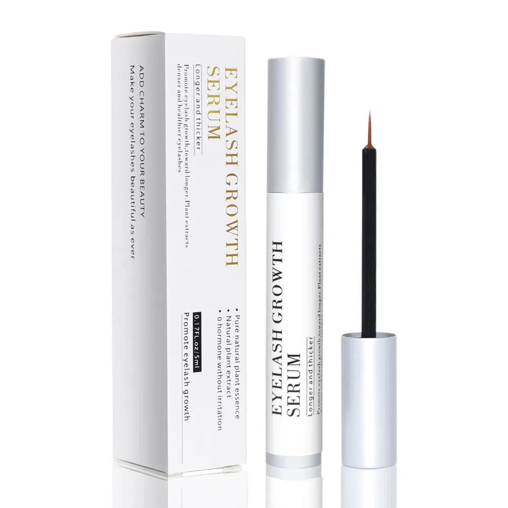 Custom Eyelash Enhancing Serum Growth Treatments Oil Free Vegan 100% Natural Organic 5ml Private Label Eye Lash Serums