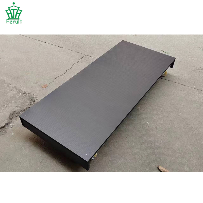 Hand Moving Heavy Duty 4 Wheel Knock Down Dolly Warehouse Plywood Platform Aluminium Frame Durable Hand Trolley