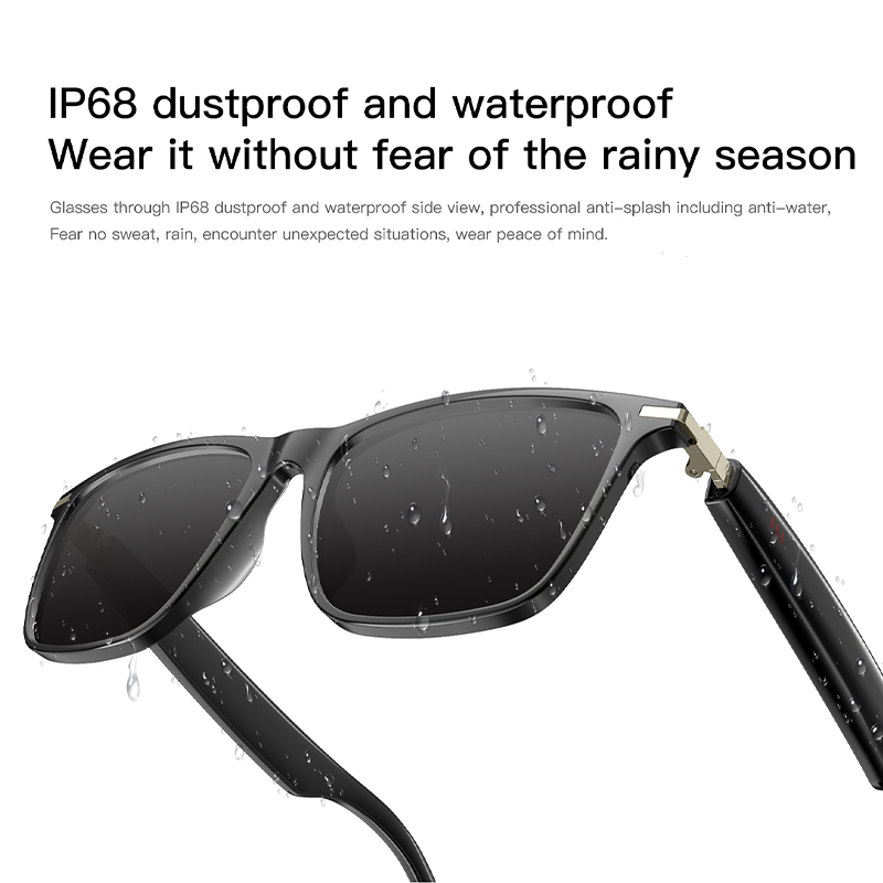 Smart Wearable Headset Earbuds Touch Control Ai Translation Smart Eye Glasses