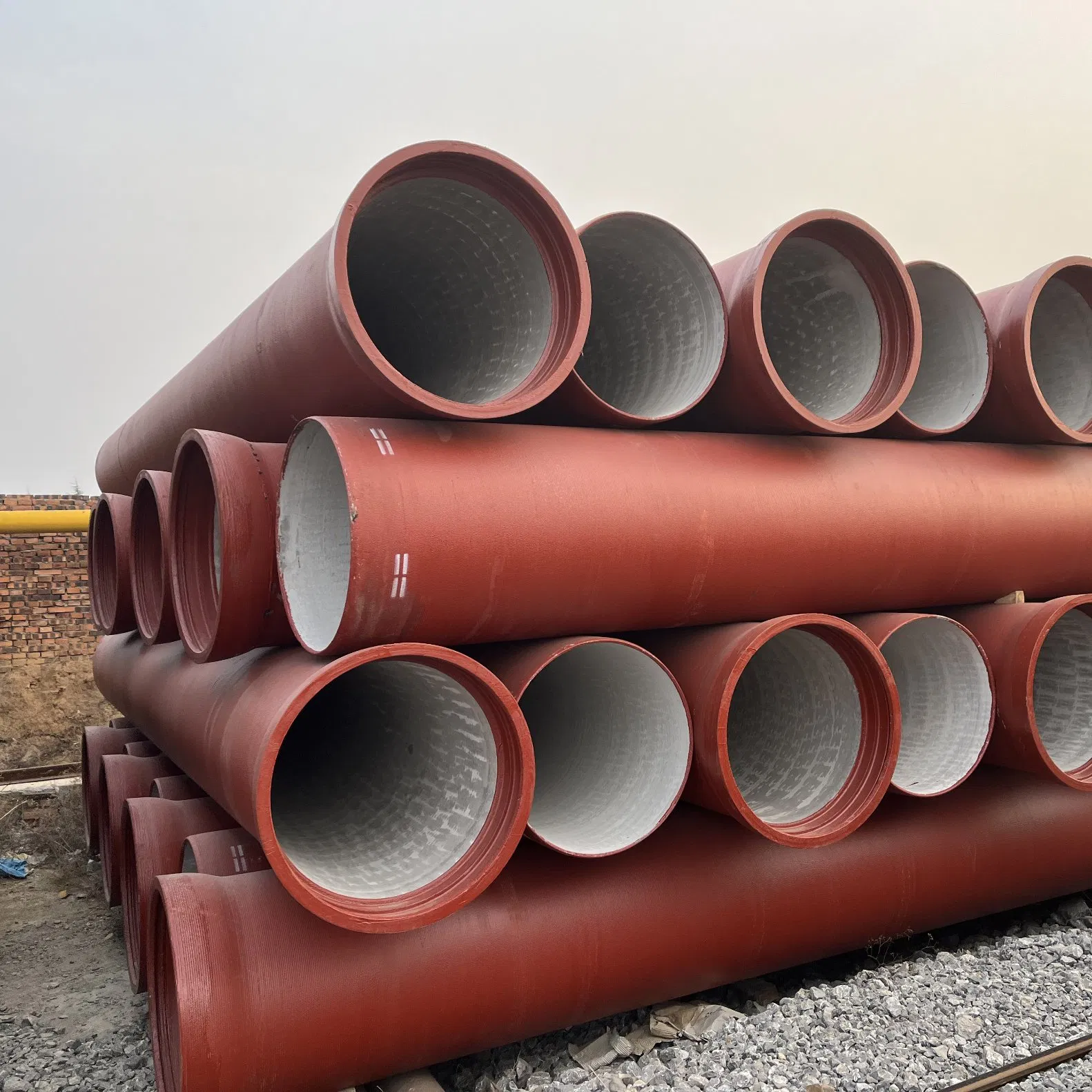 ISO2531 En545 K9 Socket Spigot T-Type Joint DN400 DN500 DN600 Ductile Cast Iron Pipe