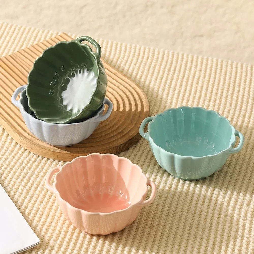 Strong Load Bearing Capacity High Hardness Ceramic Bowl for Restaurants