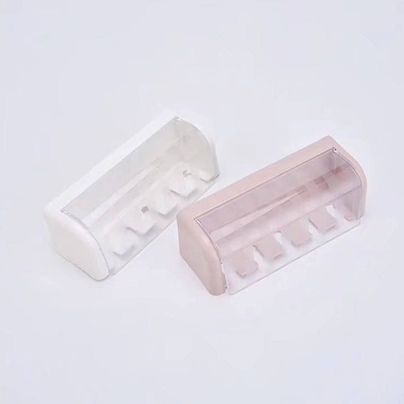 Japanese Style Bathroom Minimalist Toiletries Storage Rack Box Waterproof Toothbrush Holders