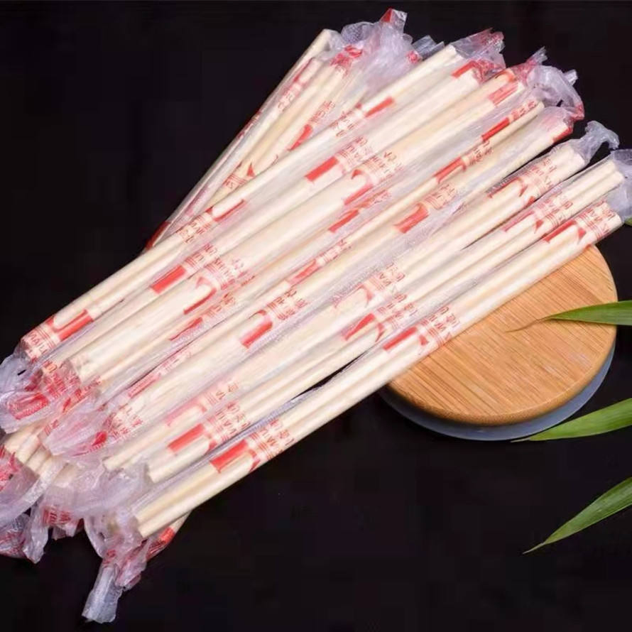 Eco-Friendly Round Bamboo Chopsticks 20 Cm Disposable Chopstick