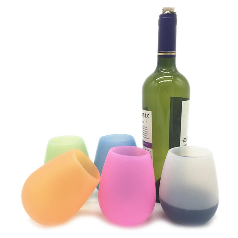 Силиконовая кружка для напитков, небьющаяся и складная