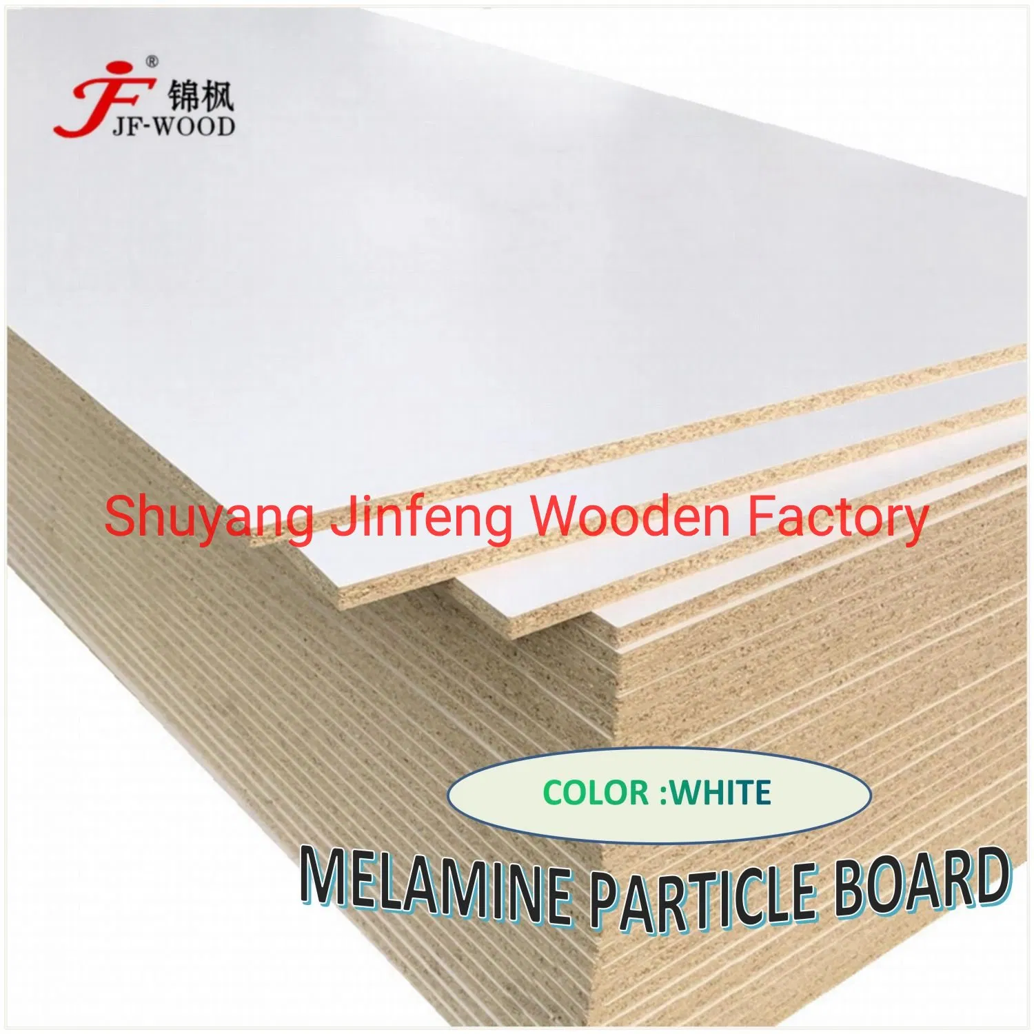 Laminated Particle Board Chipboard 2f Beech Cherry Wood Grain Color Matt Smooth Zoida Ash Print Surface 1220*2440*16mm 18mm 25mm