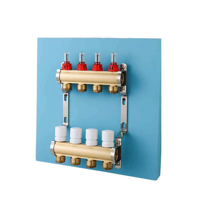 Premium Brass Radiant Floor Heating Manifold for Efficient Warmth